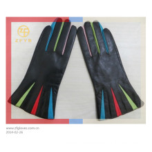 new styles sex fashion sheep crust leather gloves